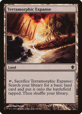 Terramorphic Expanse card from Commander 2013