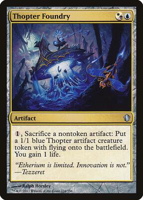Thopter Foundry card from Commander 2013