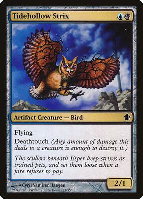 Tidehollow Strix card from Commander 2013