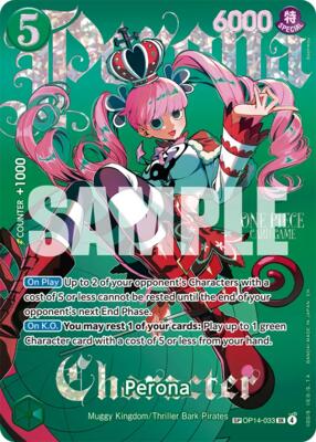 Perona - OP14-033 (Alternate Art) card from Extra Booster: One Piece Heroines Edition Vol. 2