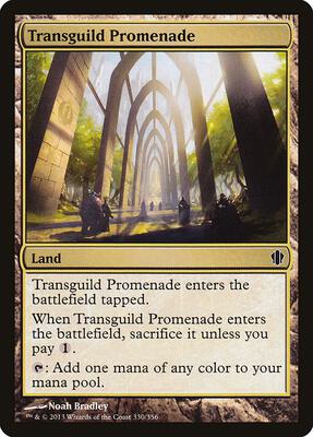 Transguild Promenade card from Commander 2013