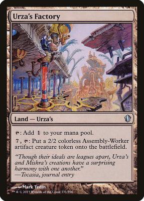 Urza's Factory card from Commander 2013