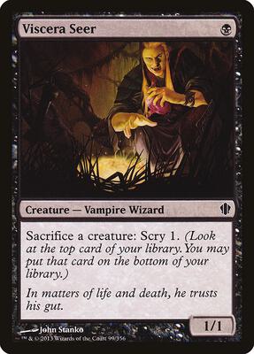 Viscera Seer card from Commander 2013