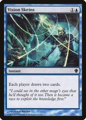 Vision Skeins card from Commander 2013
