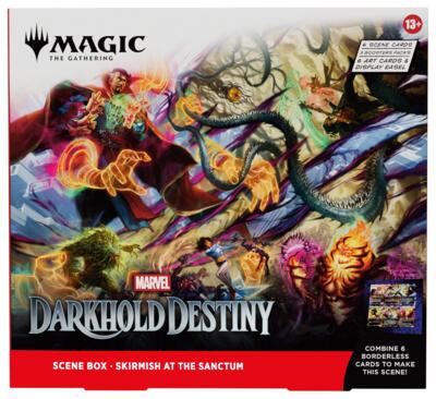 Marvel: Darkhold Destiny - Scene Box (Skirmish at the Sanctum) card from Marvel: Darkhold Destiny