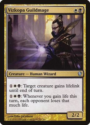 Vizkopa Guildmage card from Commander 2013