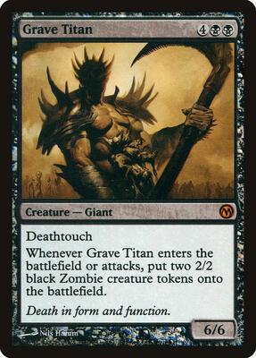Grave Titan card from Media Promos