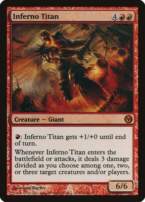 Inferno Titan card from Media Promos