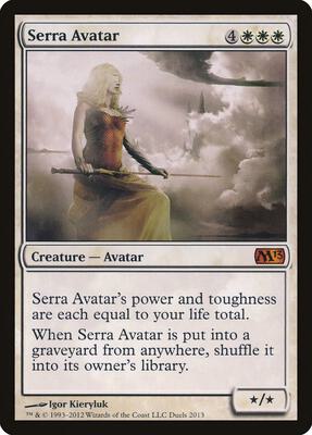 Serra Avatar card from Media Promos