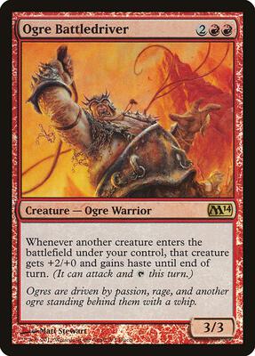 Ogre Battledriver card from Media Promos