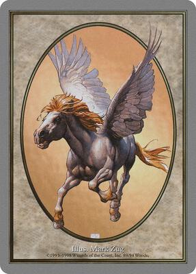 Pegasus Token card from Unglued