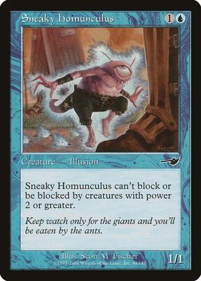 Sneaky Homunculus card from Nemesis