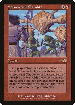 Stronghold Gambit card from Nemesis