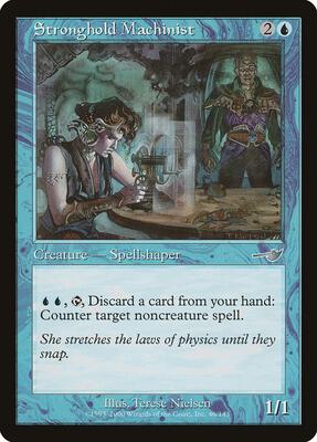 Stronghold Machinist card from Nemesis