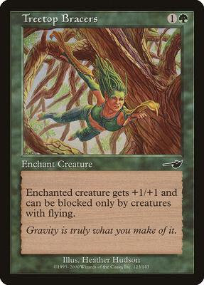 Treetop Bracers card from Nemesis