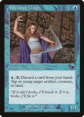 Trickster Mage card from Nemesis
