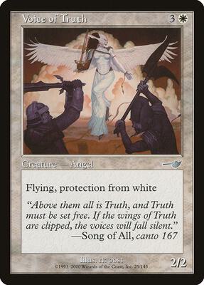 Voice of Truth card from Nemesis