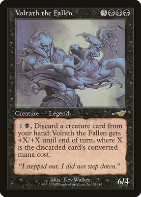Volrath the Fallen card from Nemesis