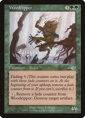 Woodripper card from Nemesis