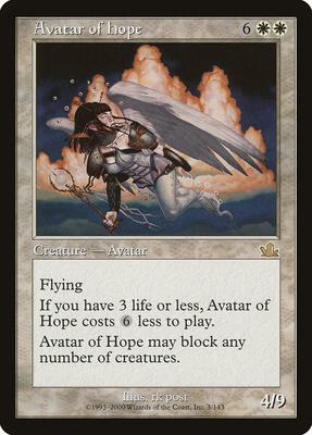 Avatar of Hope card from Prophecy