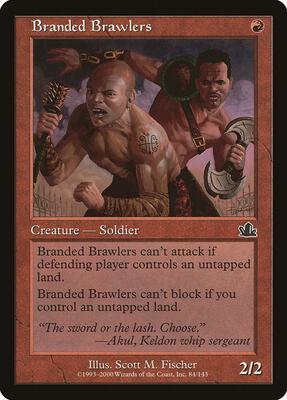 Branded Brawlers card from Prophecy
