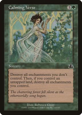 Calming Verse card from Prophecy