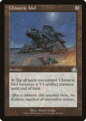 Chimeric Idol card from Prophecy