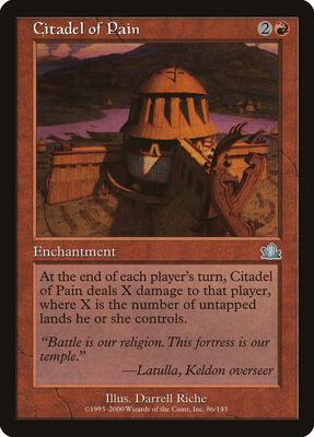 Citadel of Pain card from Prophecy