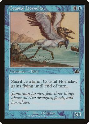 Coastal Hornclaw card from Prophecy