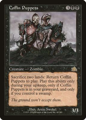 Coffin Puppets card from Prophecy