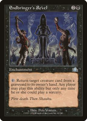 Endbringer's Revel card from Prophecy