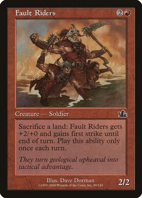 Fault Riders card from Prophecy