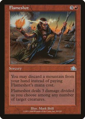 Flameshot card from Prophecy