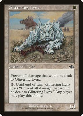 Glittering Lynx card from Prophecy