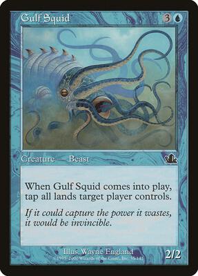 Gulf Squid card from Prophecy