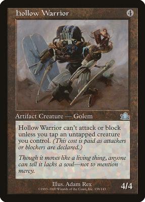 Hollow Warrior card from Prophecy