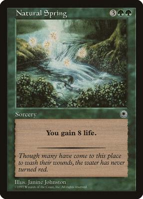 Natural Spring card from Portal