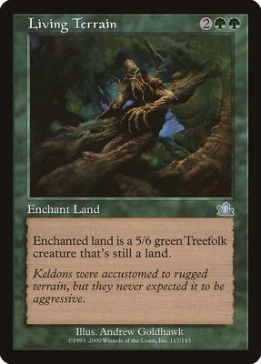 Living Terrain card from Prophecy