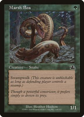 Marsh Boa card from Prophecy