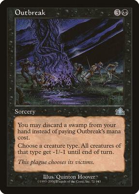 Outbreak card from Prophecy
