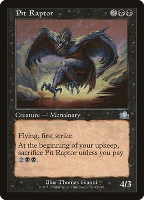 Pit Raptor card from Prophecy