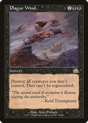 Plague Wind card from Prophecy
