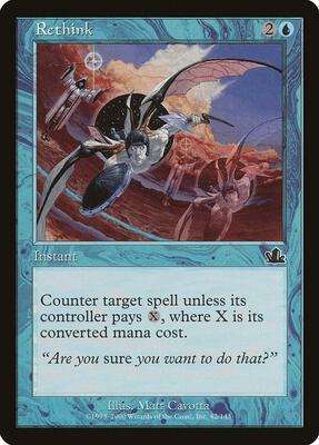 Rethink card from Prophecy