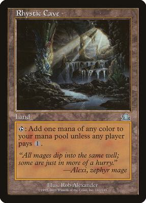 Rhystic Cave card from Prophecy