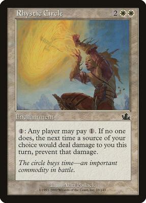 Rhystic Circle card from Prophecy