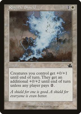 Rhystic Shield card from Prophecy