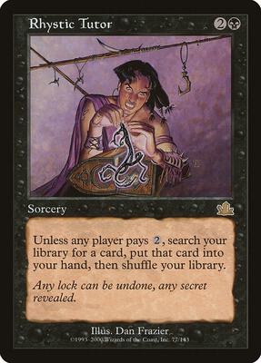 Rhystic Tutor card from Prophecy