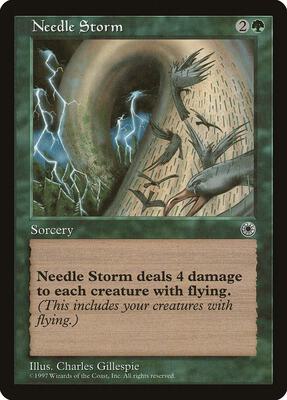 Needle Storm card from Portal
