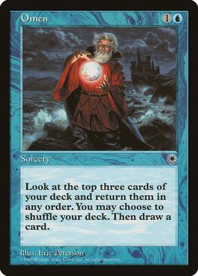 Omen card from Portal
