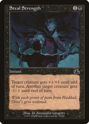 Steal Strength card from Prophecy